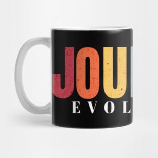 evolution rainbow art Mug